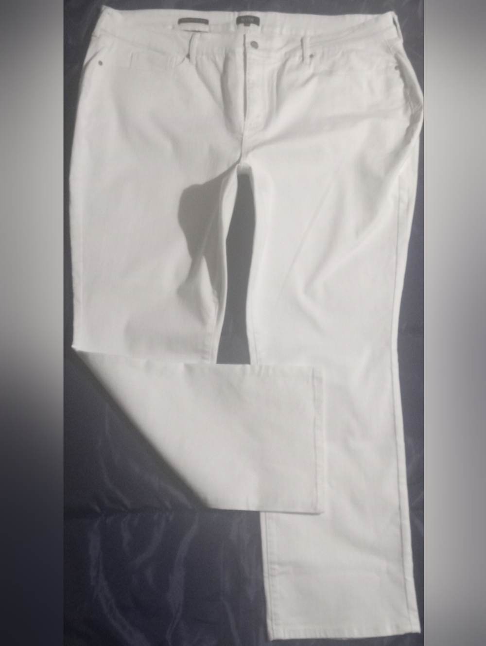 NYDJ Not Your Daughters White Stretch Jean Size 24W